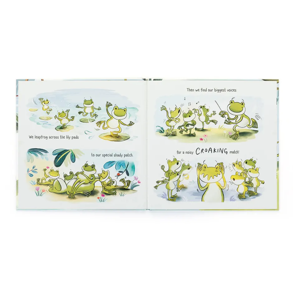 A Fantastic Day for Finnegan Frog Book*Jellycat New