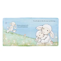 Agneau Timide Et Sa Maman Livre and Bashful Lamb Medium*Jellycat Outlet