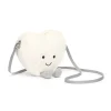 Amuseables Cream Heart Bag*Jellycat Clearance