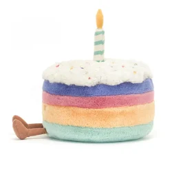 Amuseables Rainbow Birthday Cake*Jellycat New