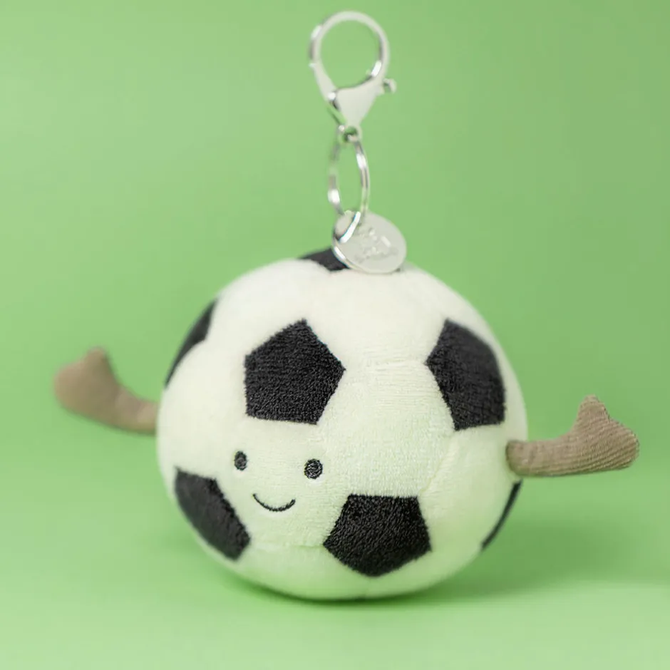 Amuseables Sports Football Bag Charm*Jellycat Sale