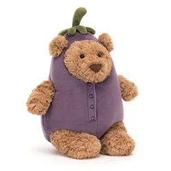 Bartholomew Bear Aubergine*Jellycat Outlet