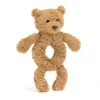 Bartholomew Bear Ring Rattle*Jellycat Discount