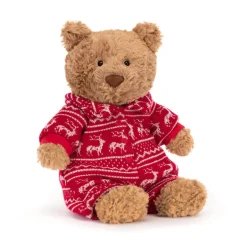 Bartholomew Bear Winter Pyjamas*Jellycat Clearance