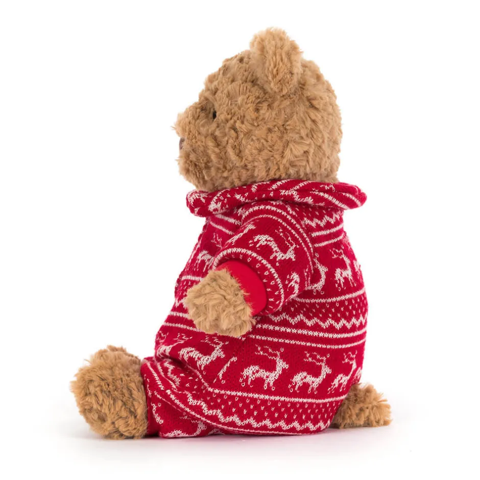 Bartholomew Bear Winter Pyjamas*Jellycat Clearance
