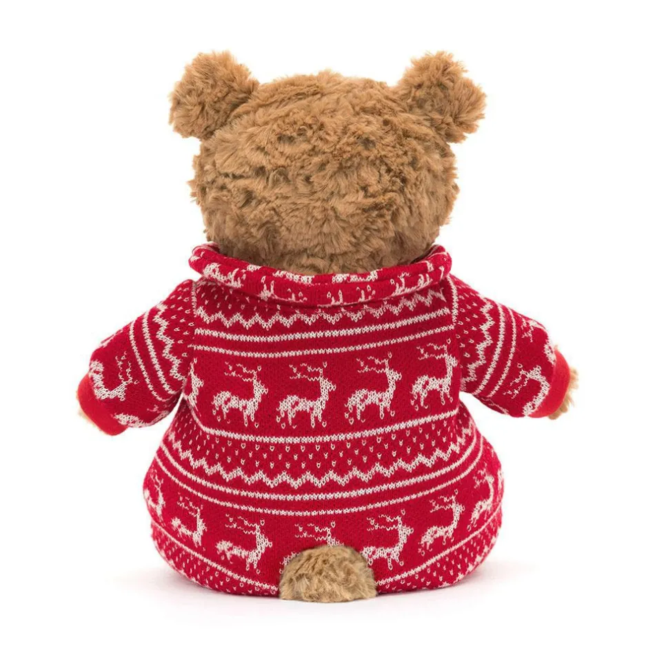 Bartholomew Bear Winter Pyjamas*Jellycat Clearance