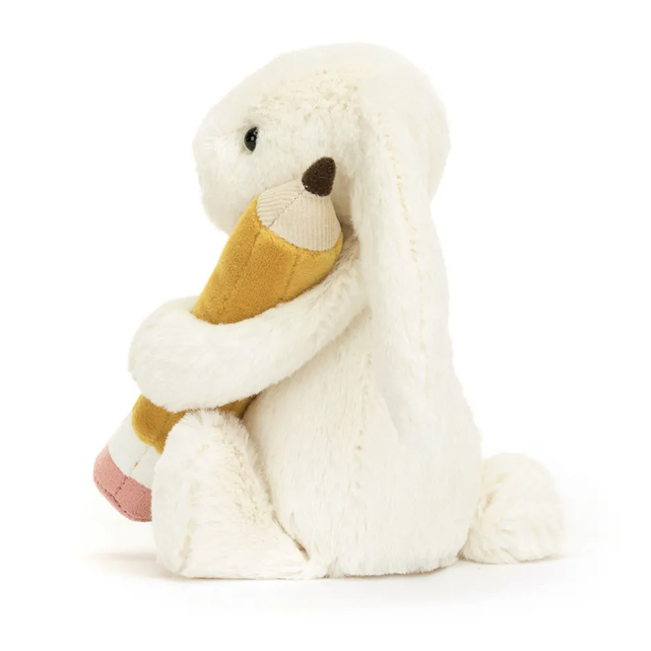 Bashful Bunny with Pencil*Jellycat New