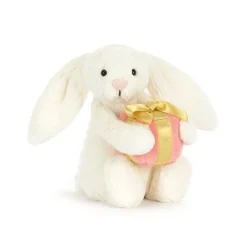 Bashful Bunny with Present*Jellycat Sale