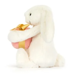 Bashful Bunny with Present*Jellycat Sale