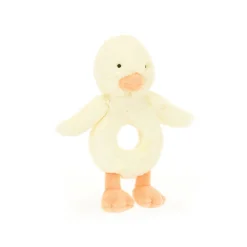 Bashful Duckling Ring Rattle*Jellycat Discount