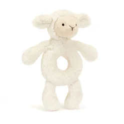 Bashful Lamb Ring Rattle*Jellycat Hot