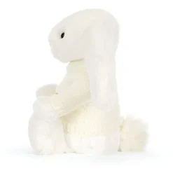 Bashful Luxe Bunny Luna with Personalised Cream Jumper*Jellycat Hot