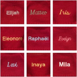 Bashful Luxe Bunny Rosa with Personalised Red Jumper*Jellycat New