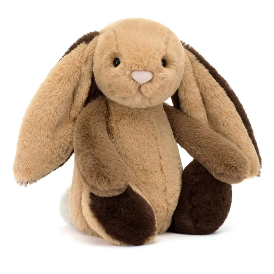 Bashful Patchwork Brown Bunny*Jellycat Outlet