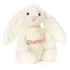 Bashful Twinkle Bunny with Personalised Cream Jumper*Jellycat Outlet