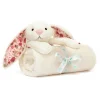 Blossom Cream Bunny 'Berry' Blankie*Jellycat Discount