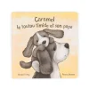 Caramel Le Toutou Timide Et Son Papa Livre*Jellycat Clearance