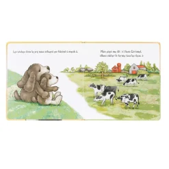 Caramel Le Toutou Timide Et Son Papa Livre*Jellycat Clearance