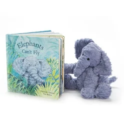 Elephants Can't Fly Book and Fuddlewuddle Elephant Medium*Jellycat Online