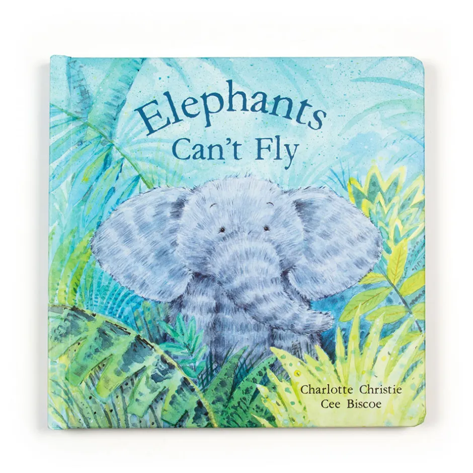 Elephants Can't Fly Book and Fuddlewuddle Elephant Medium*Jellycat Online