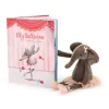 Elly Ballerina Book and Dancing Darcey Elephant*Jellycat Hot