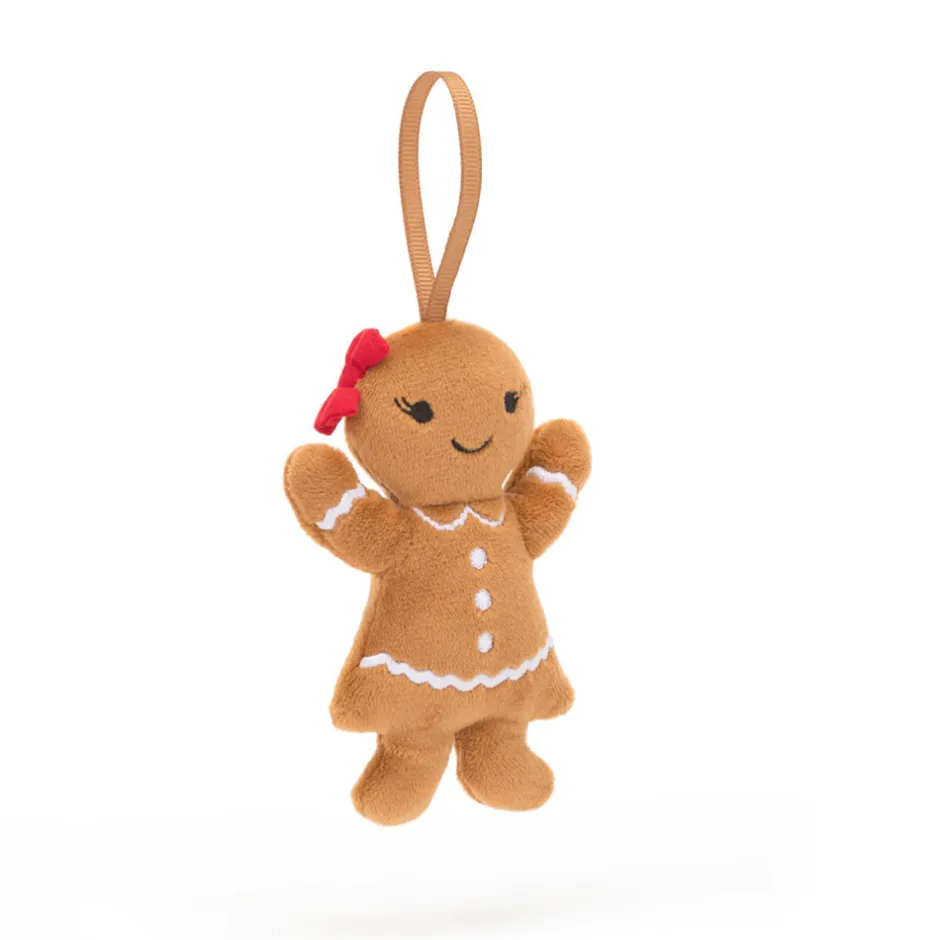 Festive Folly Gingerbread Ruby*Jellycat Outlet