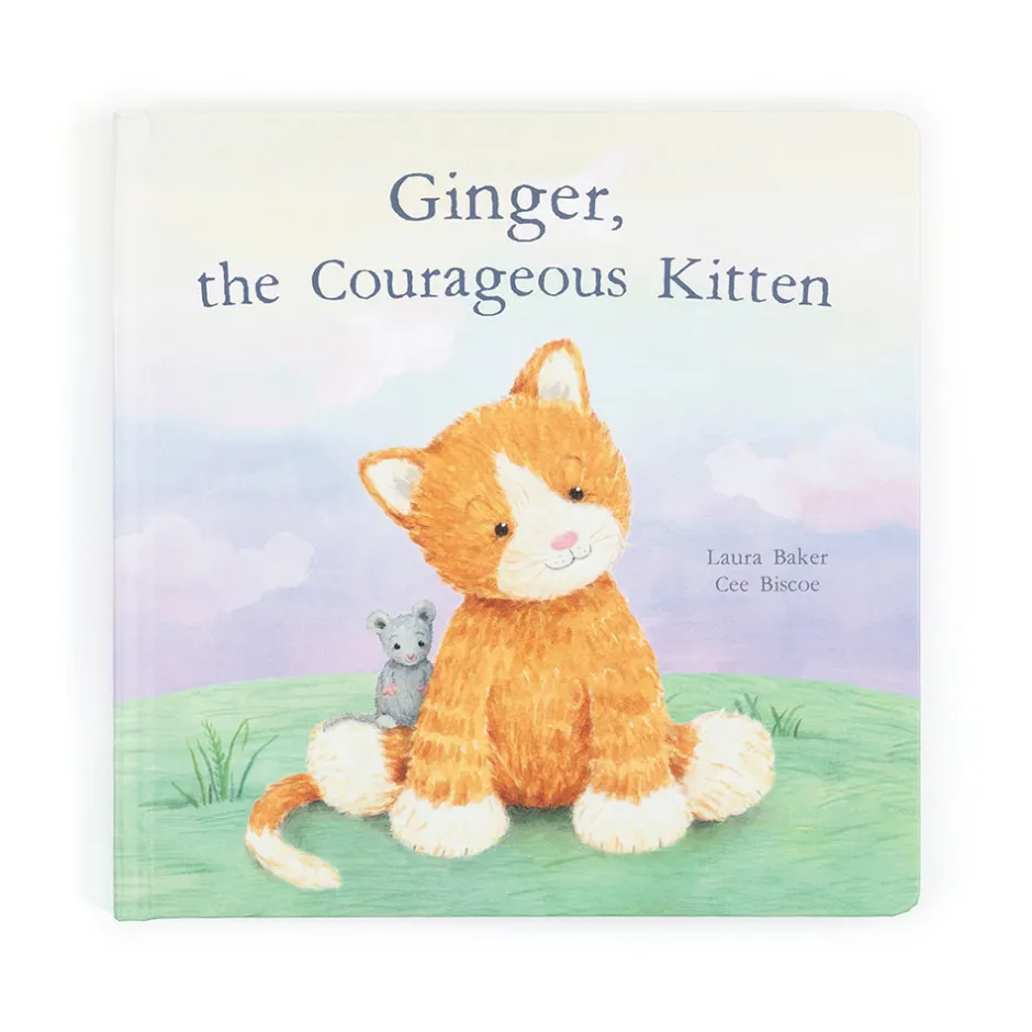 Ginger, the Courageous Kitten Book and Fuddlewuddle Ginger Cat*Jellycat Online
