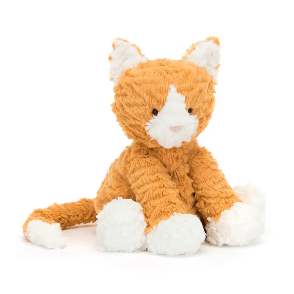 Ginger, the Courageous Kitten Book and Fuddlewuddle Ginger Cat*Jellycat Online