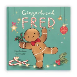 Gingerbread Fred Book*Jellycat Discount