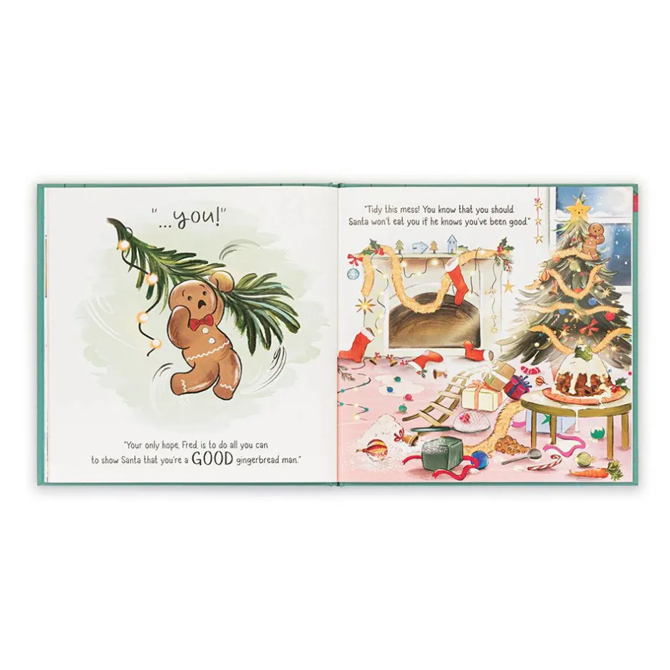 Gingerbread Fred Book*Jellycat Discount