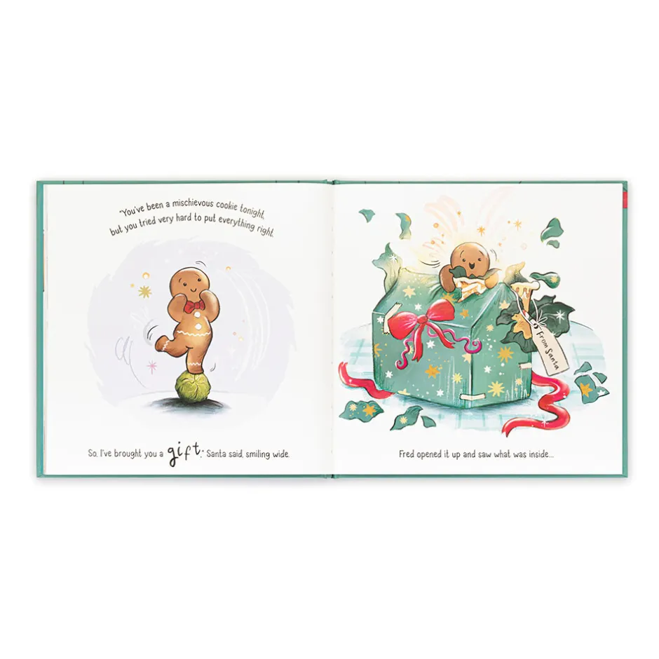 Gingerbread Fred Book*Jellycat Discount