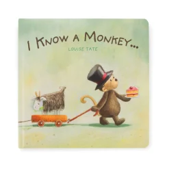 I Know A Monkey Book*Jellycat New