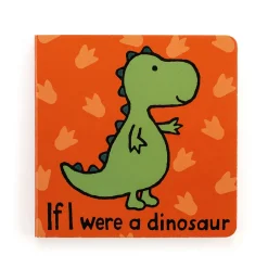 If I Were A Dinosaur Book and Bashful Dino Small*Jellycat Clearance