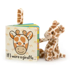 If I Were A Giraffe Book and Bashful Giraffe Small*Jellycat Discount