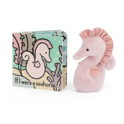 If I Were A Seahorse Book and Sienna Seahorse Medium*Jellycat New