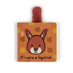 If I Were a Squirrel Board Book and Bashful Squirrel Medium*Jellycat Online