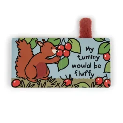 If I Were a Squirrel Board Book and Bashful Squirrel Medium*Jellycat Online
