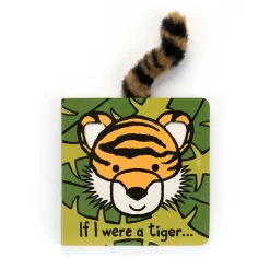 If I Were A Tiger Book and Bashful Tiger Medium*Jellycat New