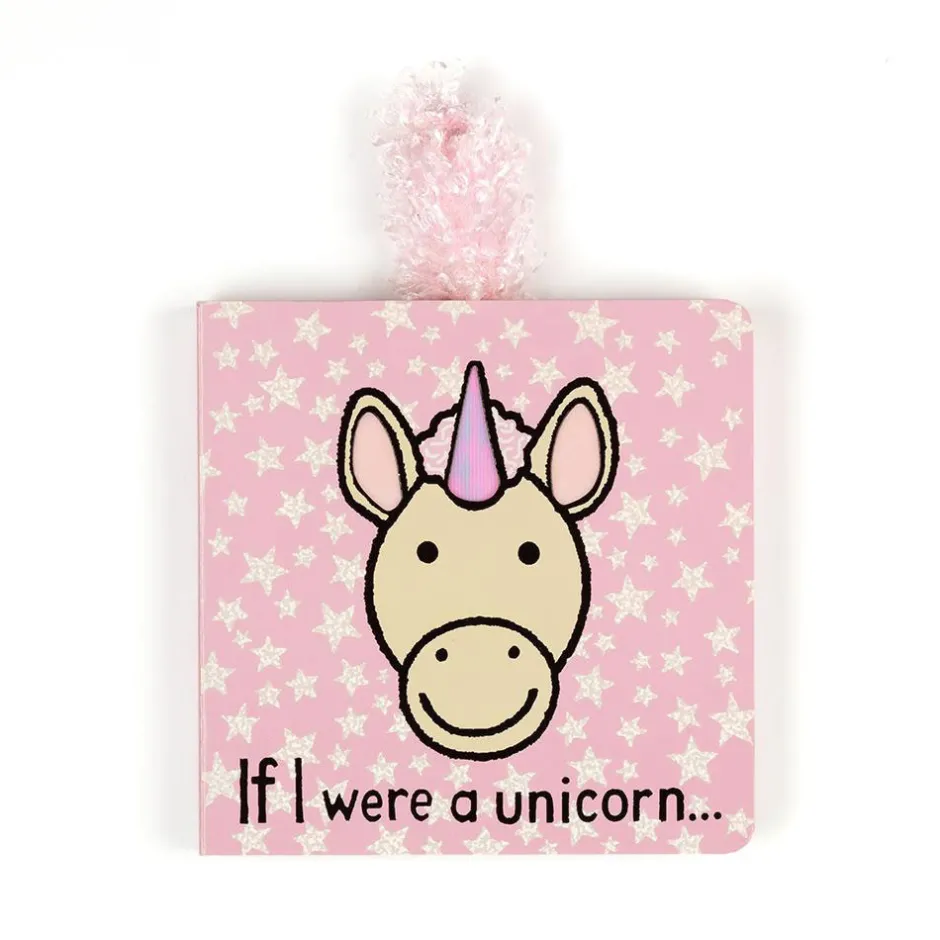 If I were a Unicorn Book and Bashful Unicorn Small*Jellycat Best