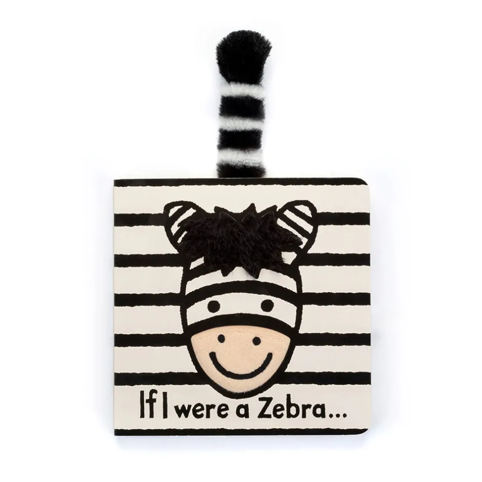 If I were a Zebra Board Book*Jellycat New