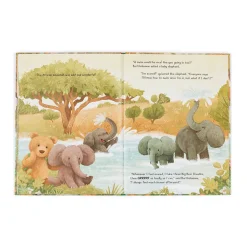 It's a Big World Bartholomew Book and Bartholomew Bear Medium*Jellycat Clearance