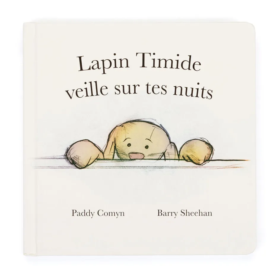 Lapin Timide Veille Sur Tes Nuits Livre*Jellycat Outlet