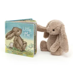 Little Me Book and Bashful Beige Bunny Medium*Jellycat Sale