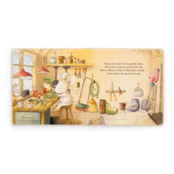 Merry Mouse's Christmas Eve Book*Jellycat Online