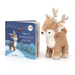 Mitzi Reindeer's Dream Book and Mitzi Reindeer Medium*Jellycat