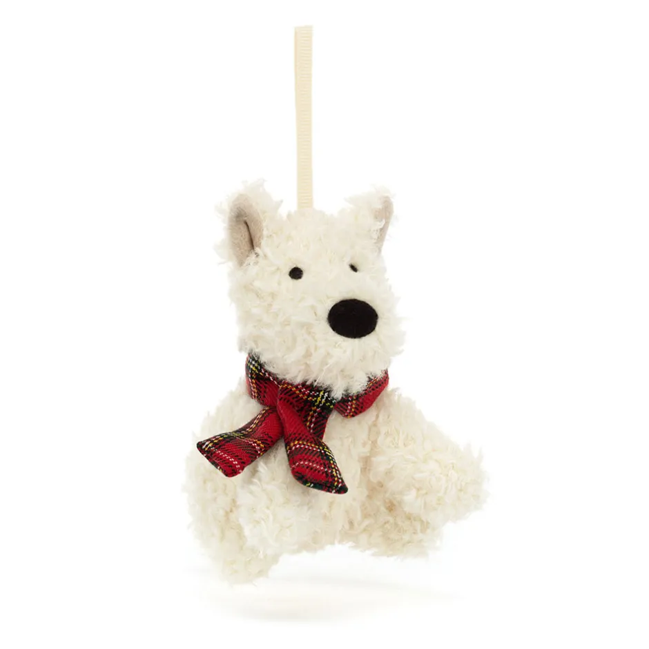 Munro Scottie Dog Decoration*Jellycat Discount