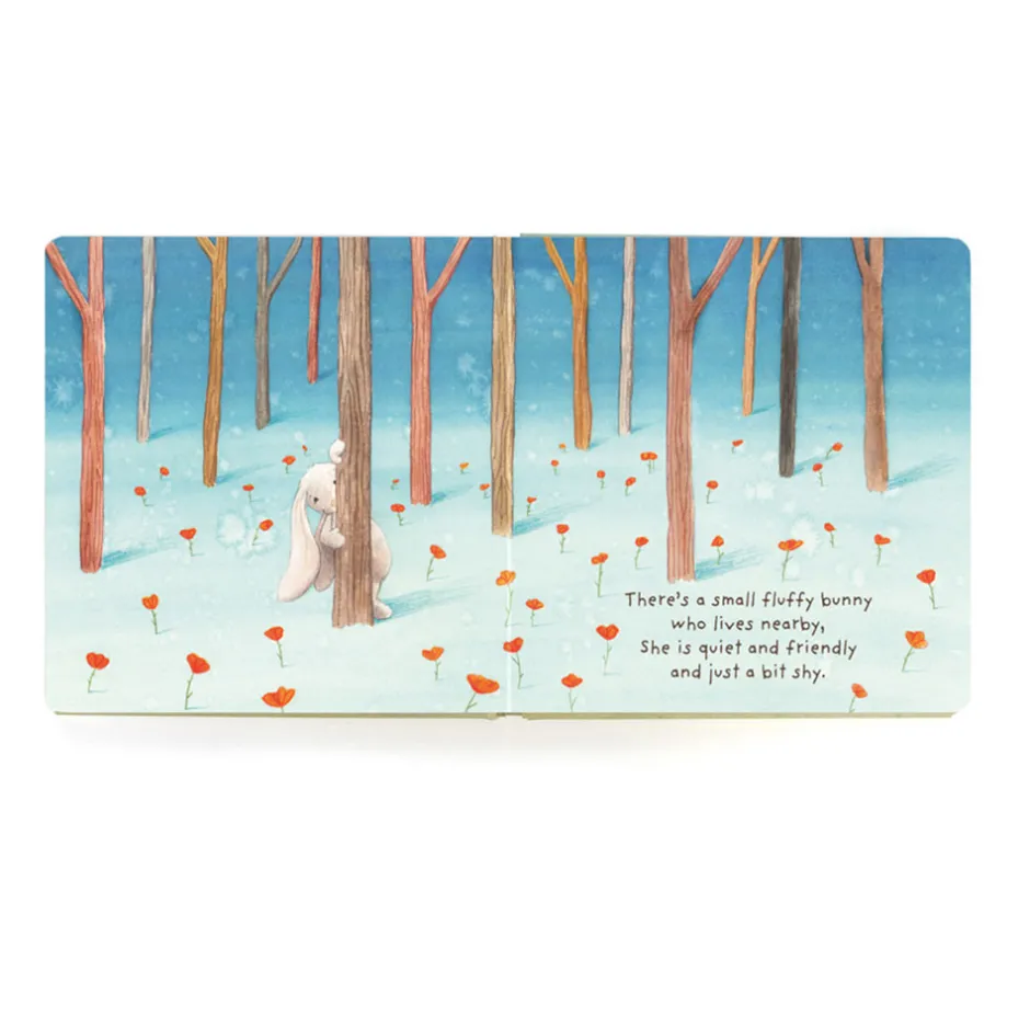 My Friend Bunny Book and Bashful Beige Bunny Medium*Jellycat Sale