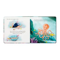 Odell La Petite Pieuvre Courageuse and Odell Octopus Little*Jellycat Hot