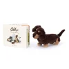 Otto the Loyal Long Dog Book and Otto Sausage Dog Medium*Jellycat New