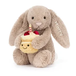 Personalised Bashful Beige Bunny 'Birthday'*Jellycat